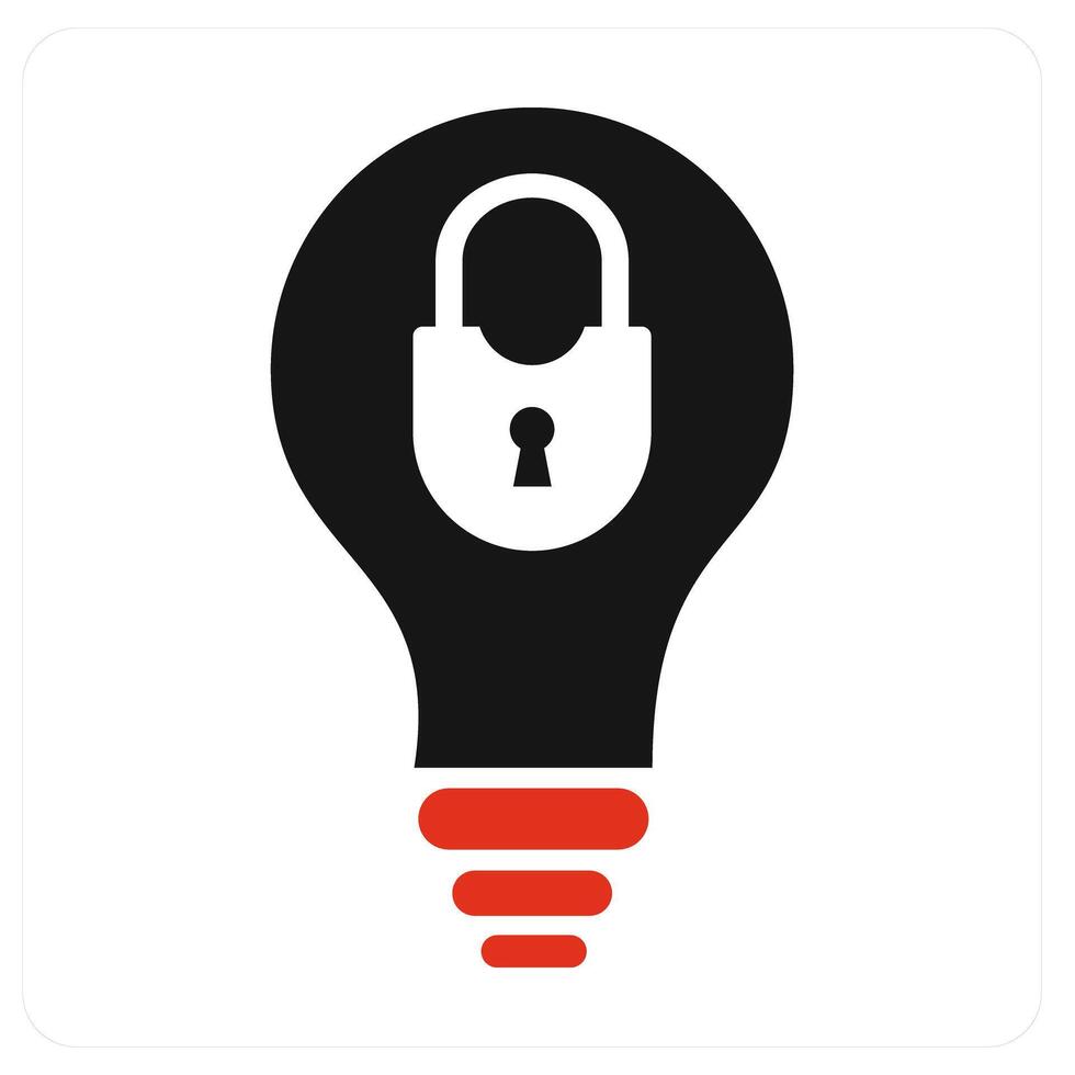 Idea Location and pin icon concept vector