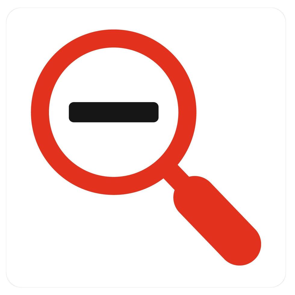 Zoom In and zoom icon concept vector