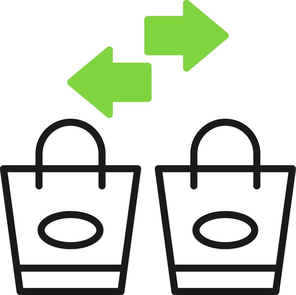 Exchange Icon Design vector