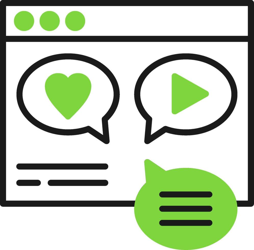 Social Media Integration Icon Design vector