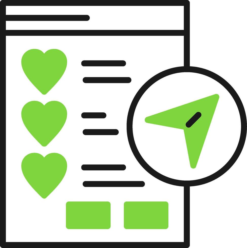 Wishlist Sharing Icon Design vector