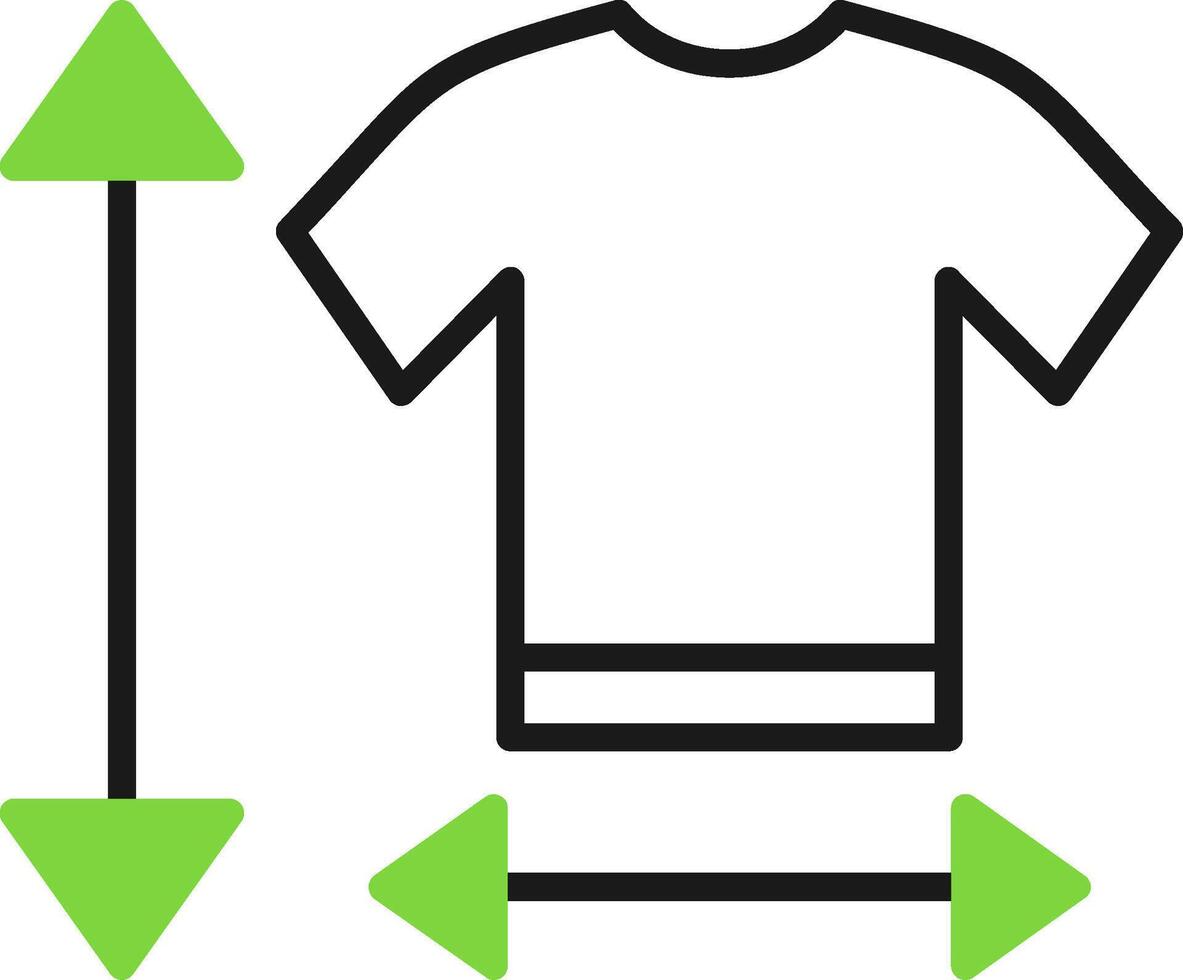Size Guide Icon Design vector