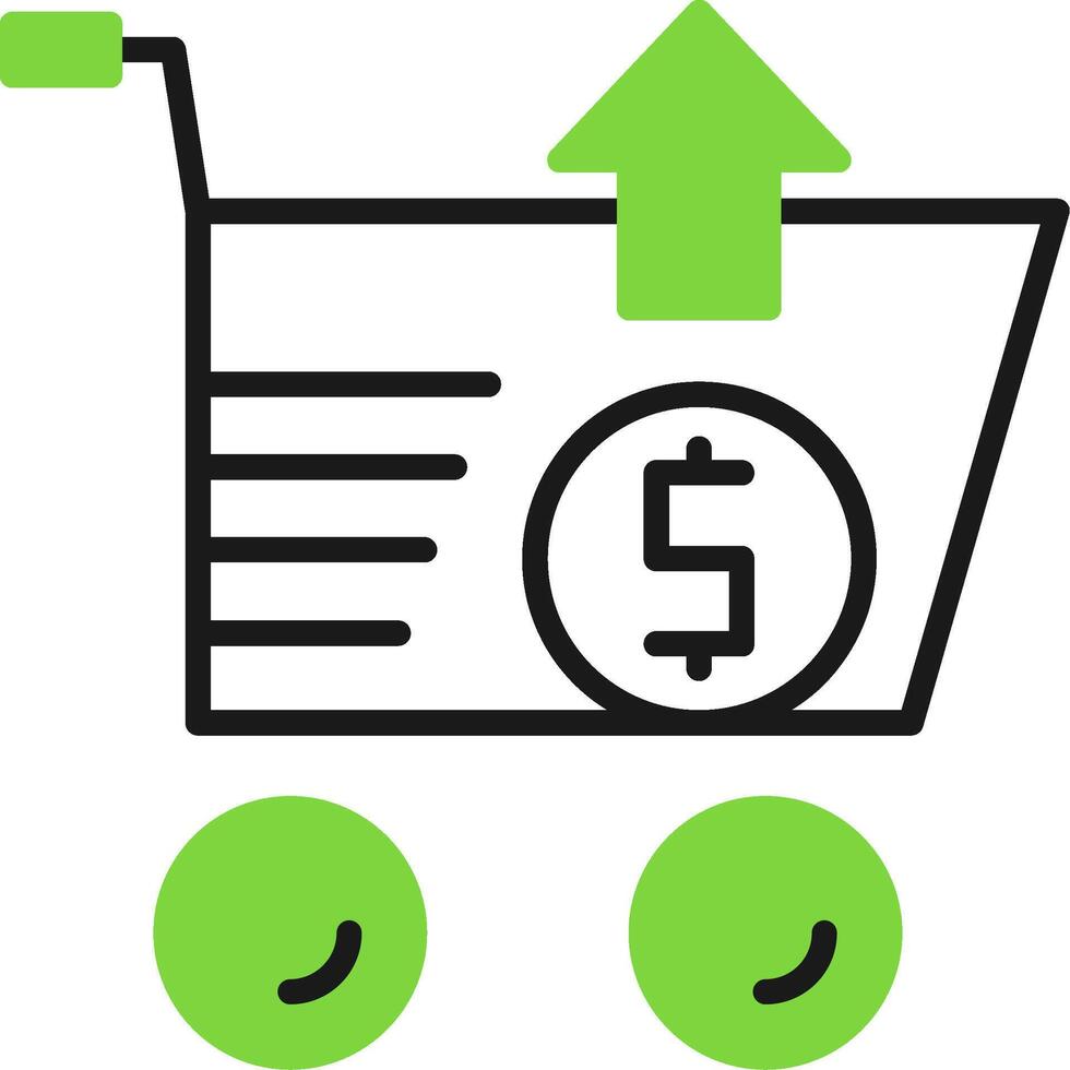 Upselling Icon Design vector