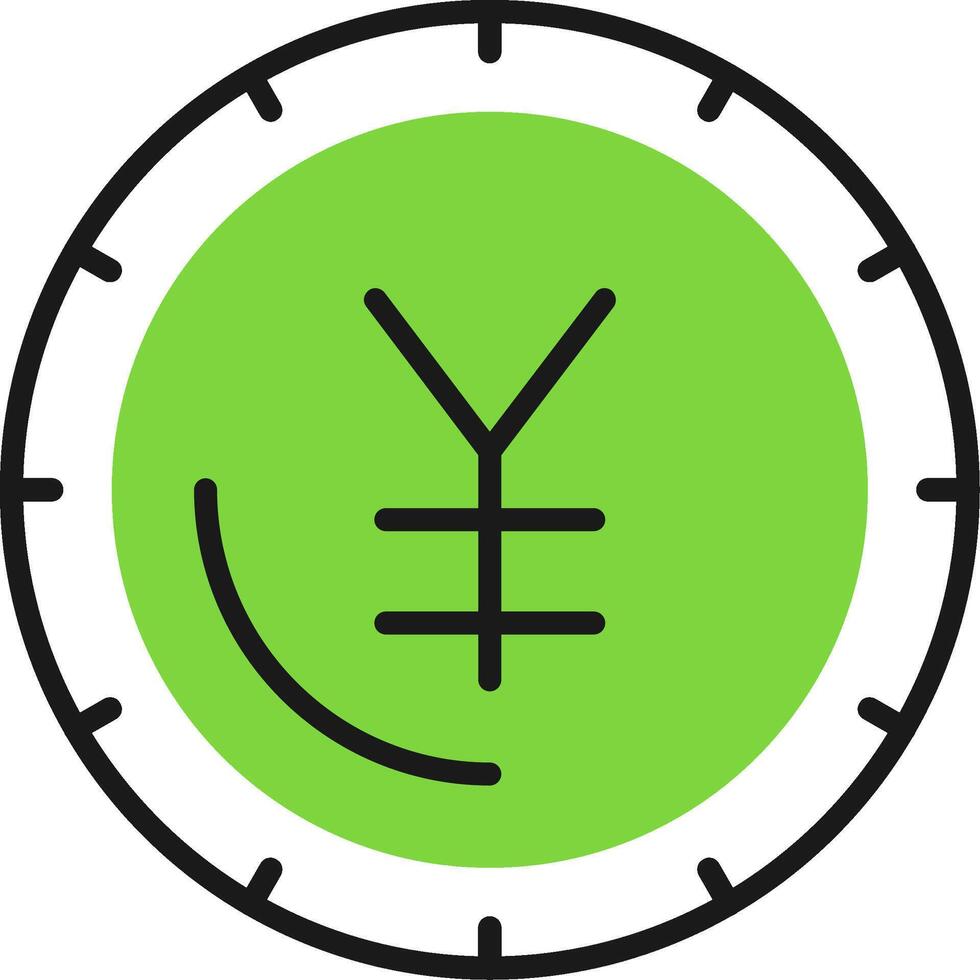Yen sign Icon Design Symbol vector