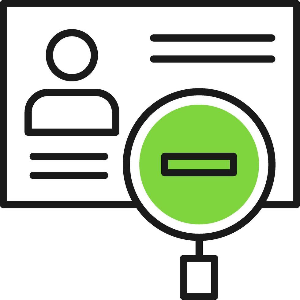 Identity theft Icon Design Symbol vector