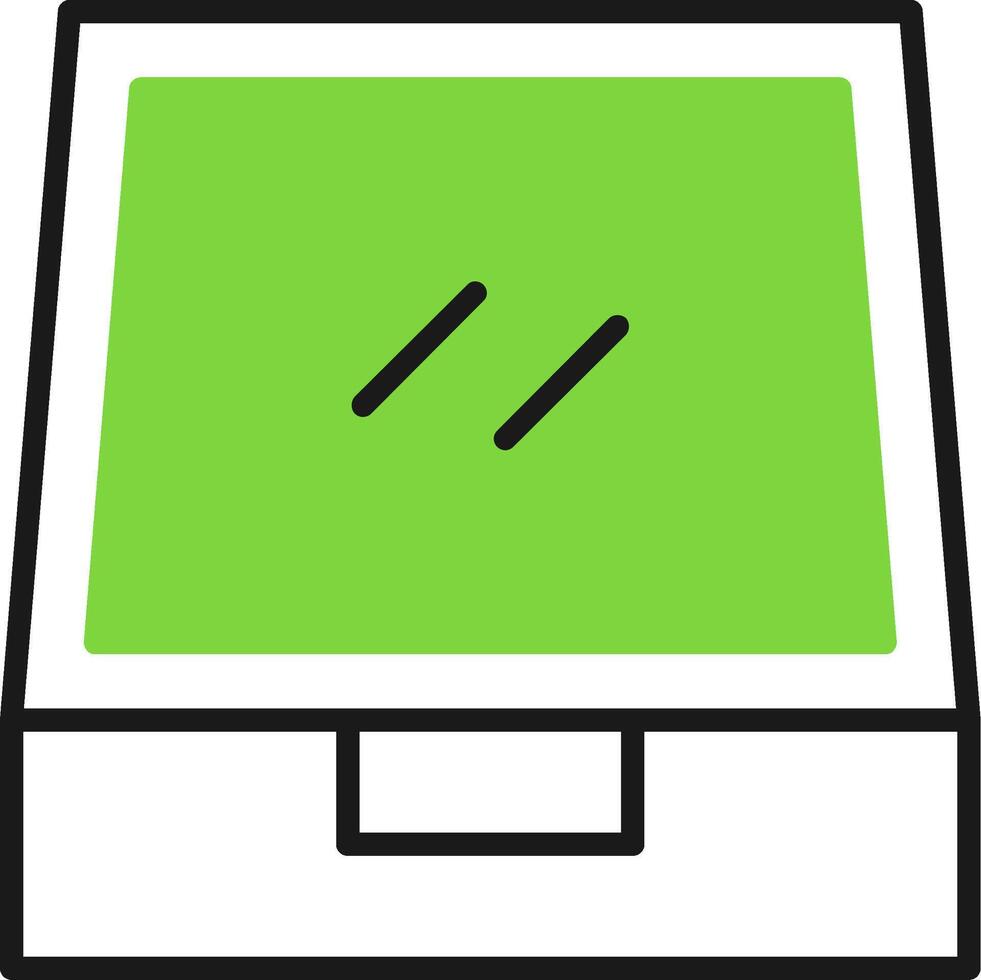 File Drawer Icon Design vector