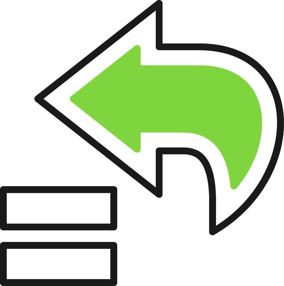 Backward Icon Design vector
