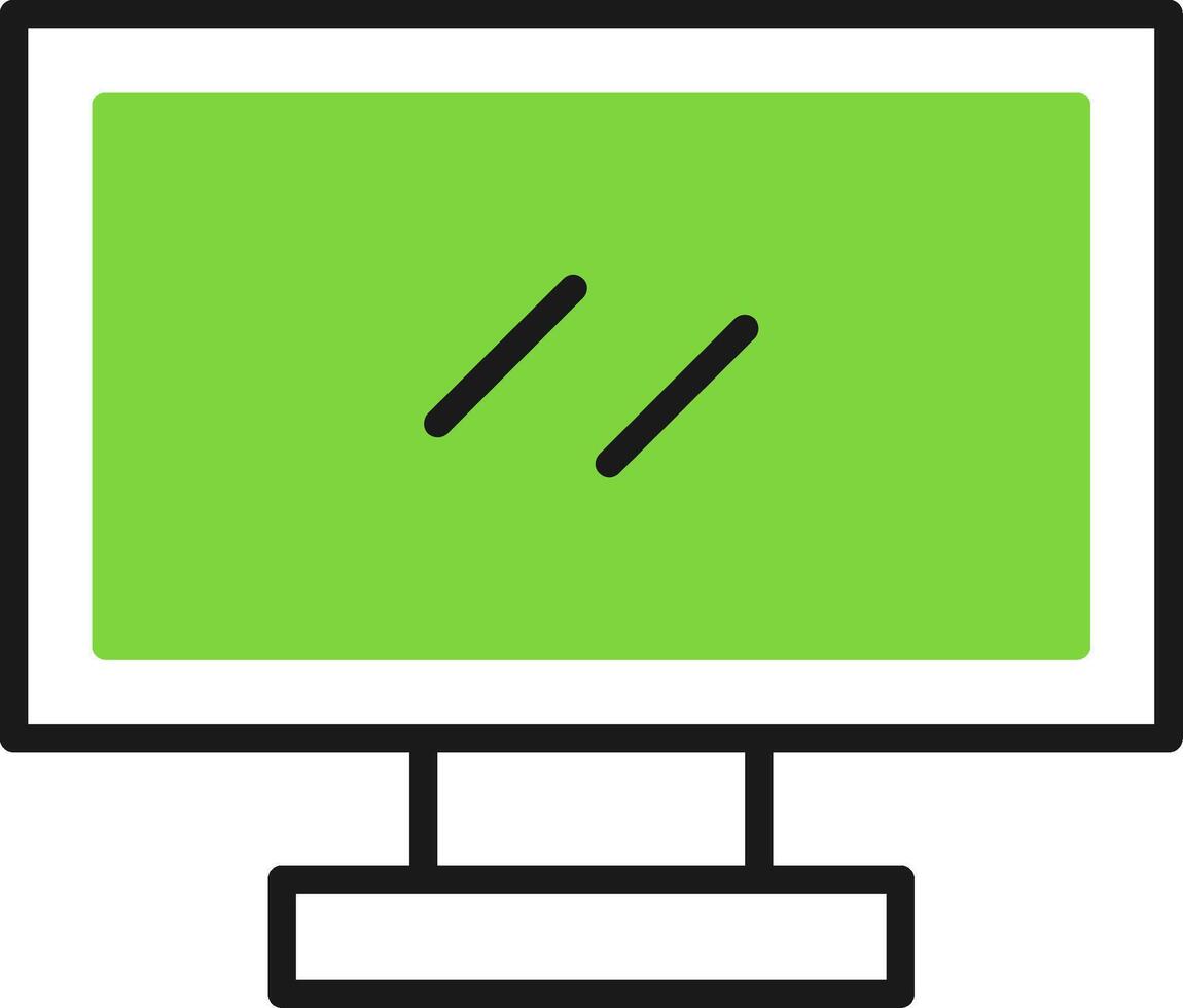 LCD Icon Design vector