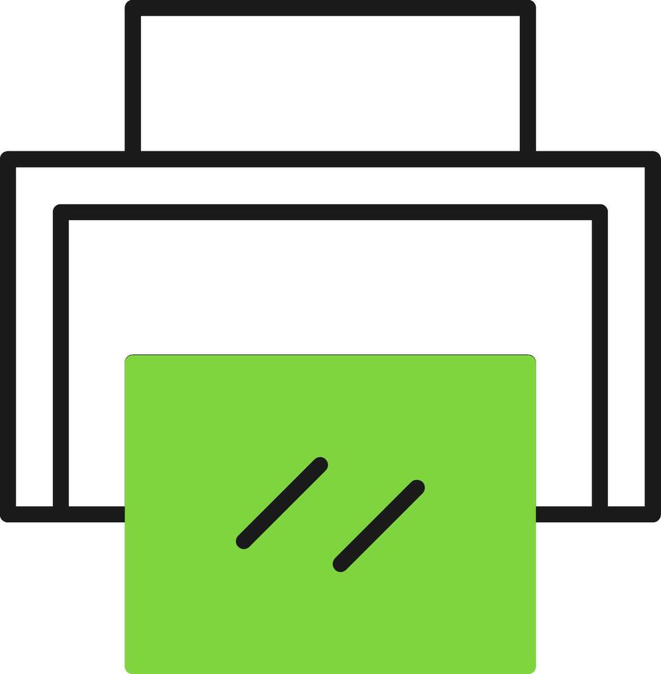 Print Icon Design vector