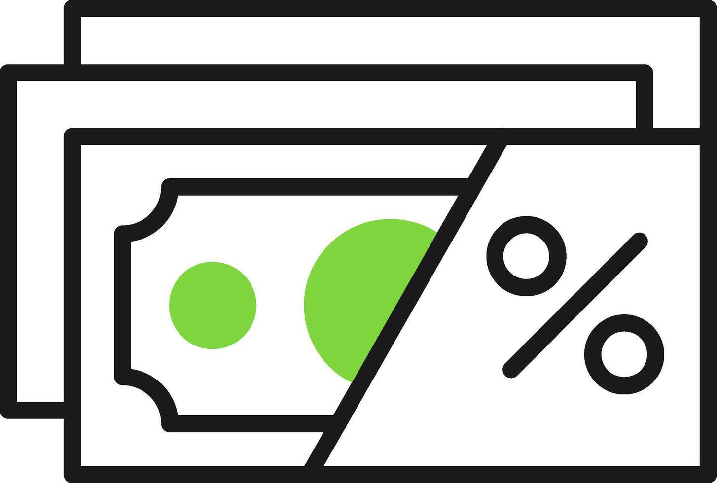 Tax deduction Icon Design Symbol vector