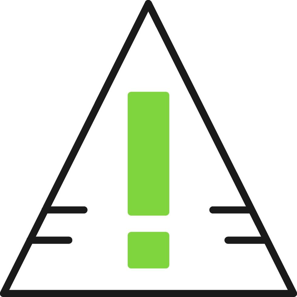Exclamation mark Icon Design vector