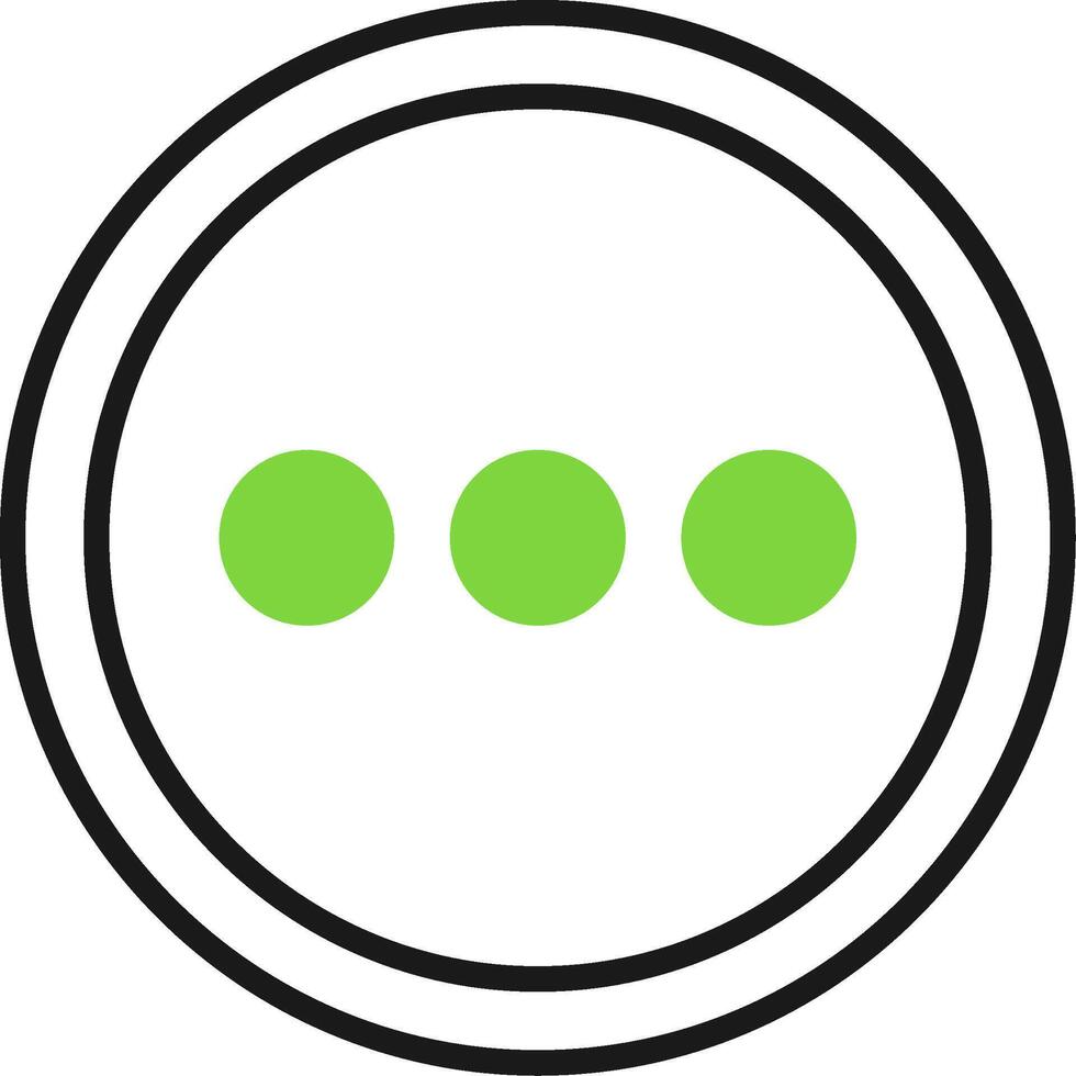 More Icon Design vector