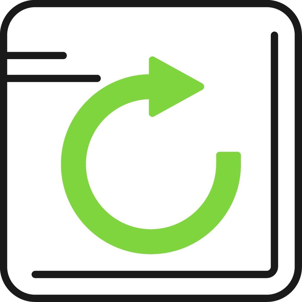 Undo Icon Design vector