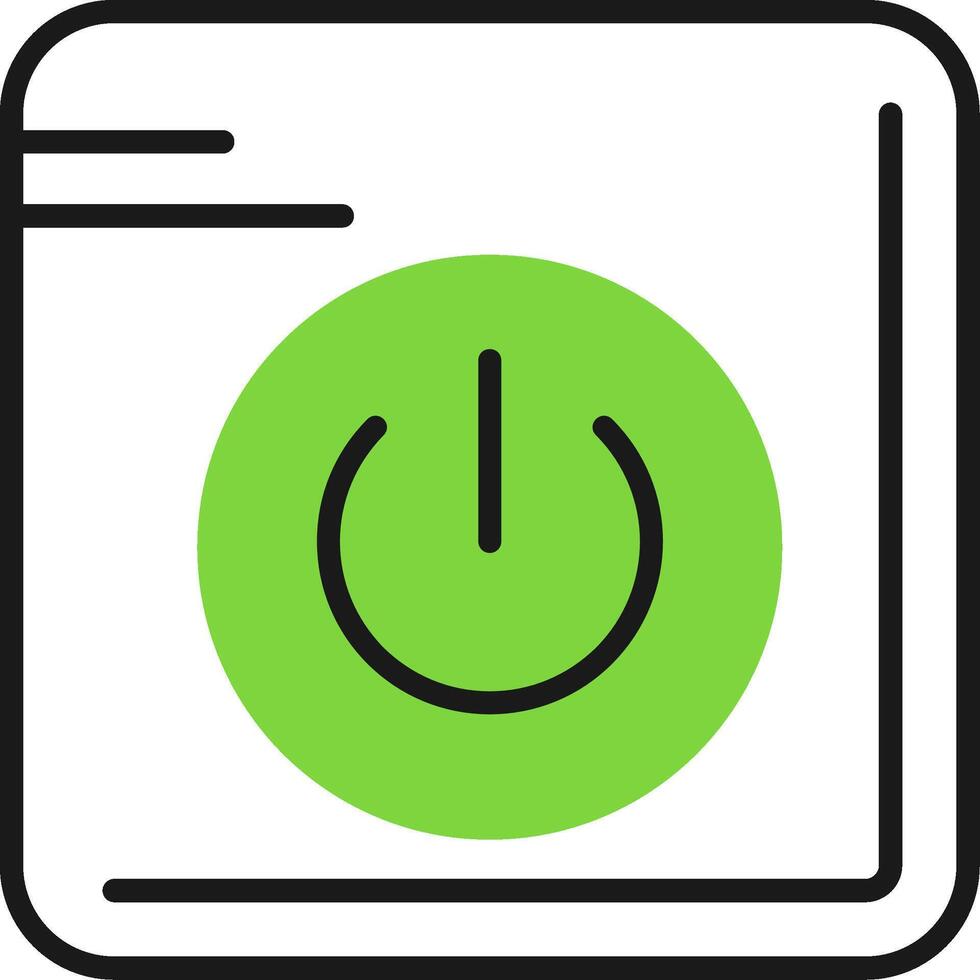 Power Icon Design vector