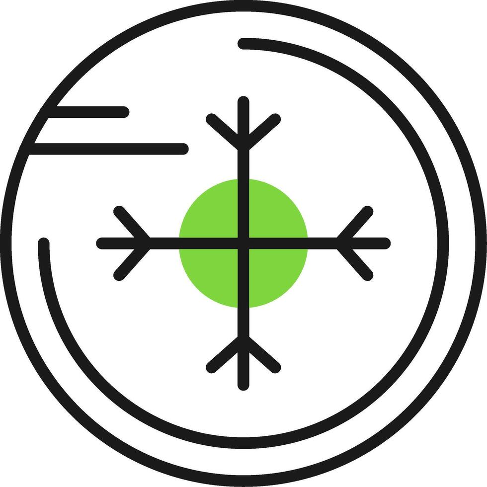 Snowflake Icon Design vector