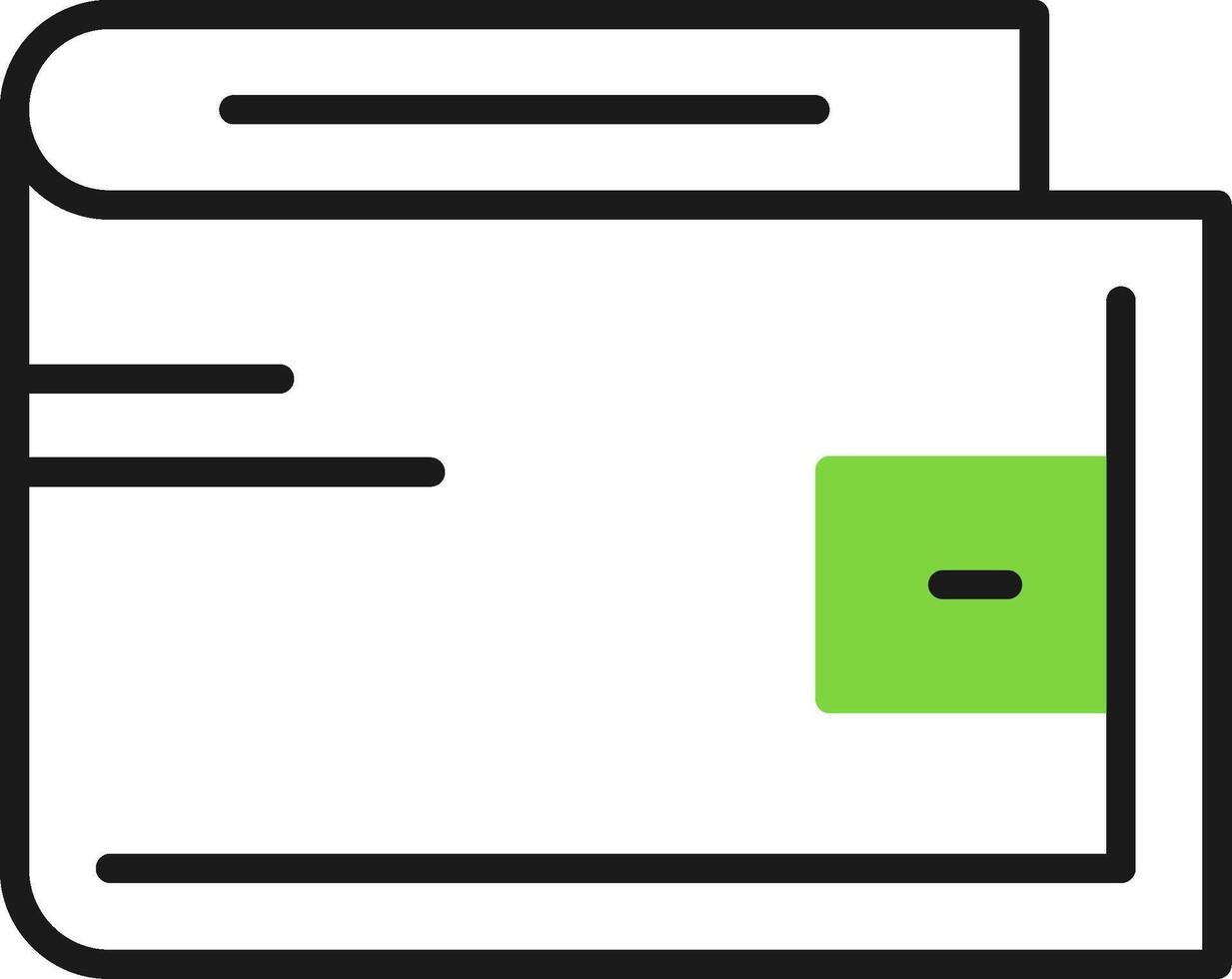 Wallet Icon Design vector