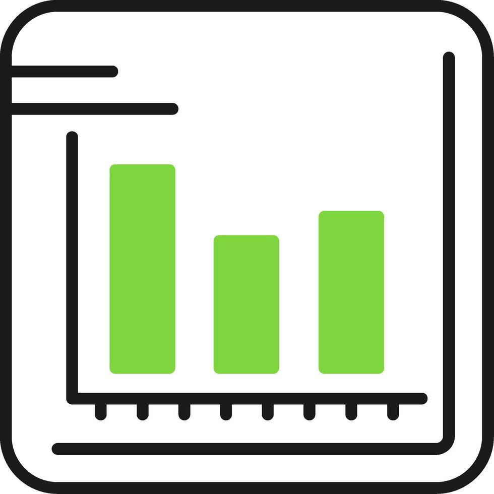 Chart Icon Design vector