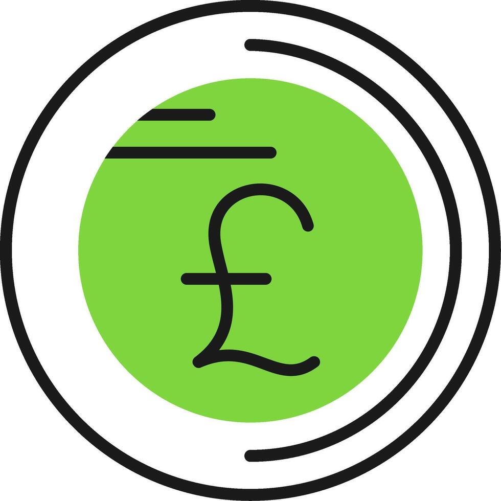 Pound sign Icon Design vector