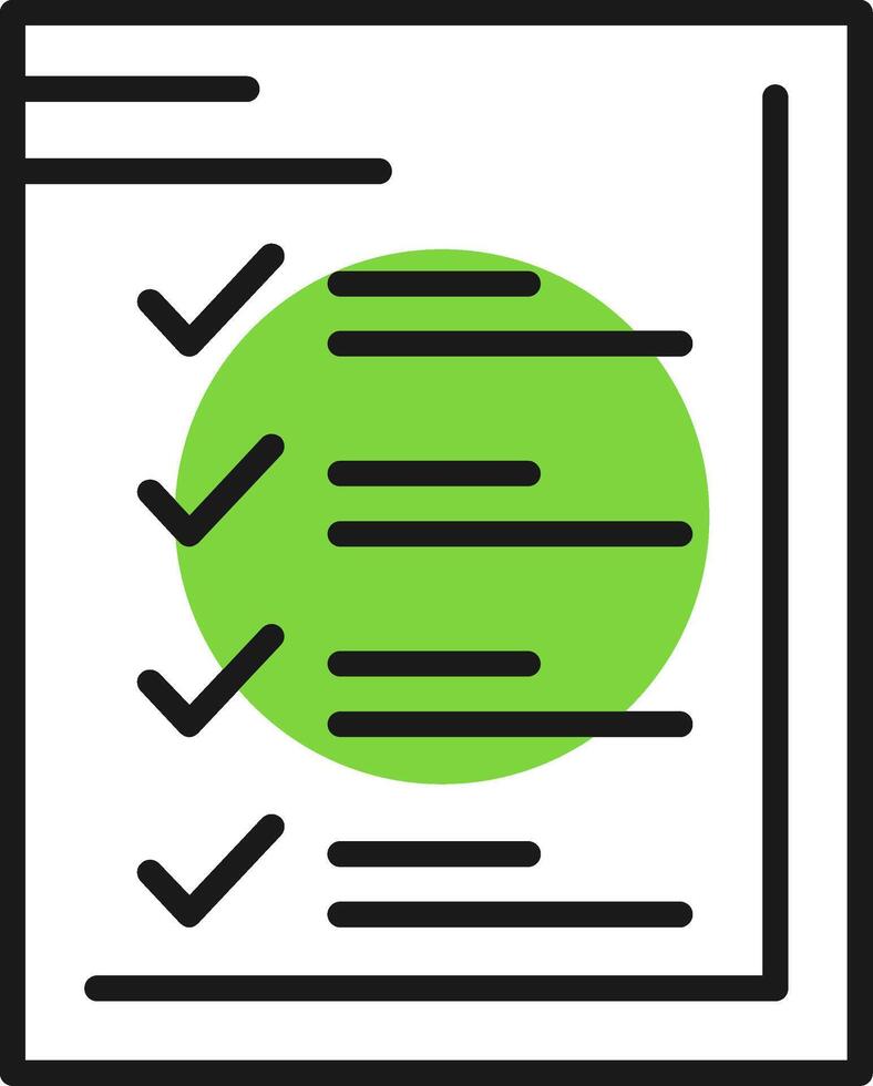 List Icon Design vector