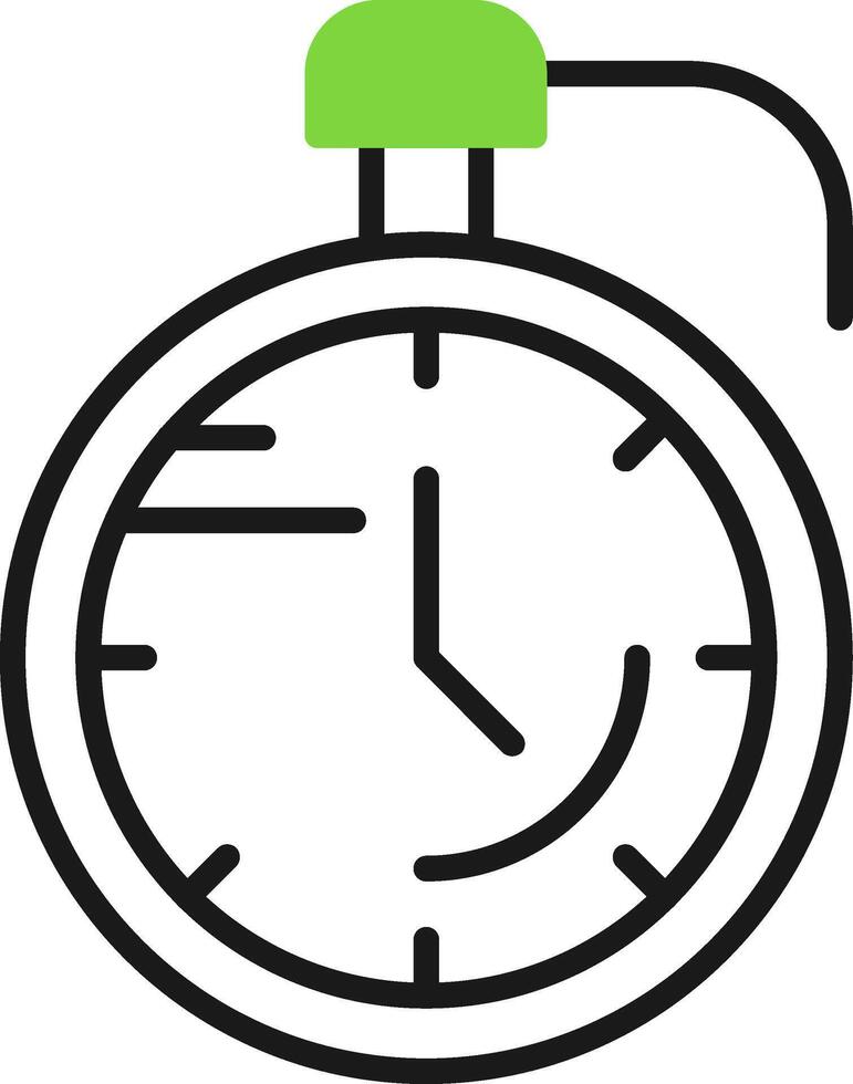 Stopwatch Icon Design vector