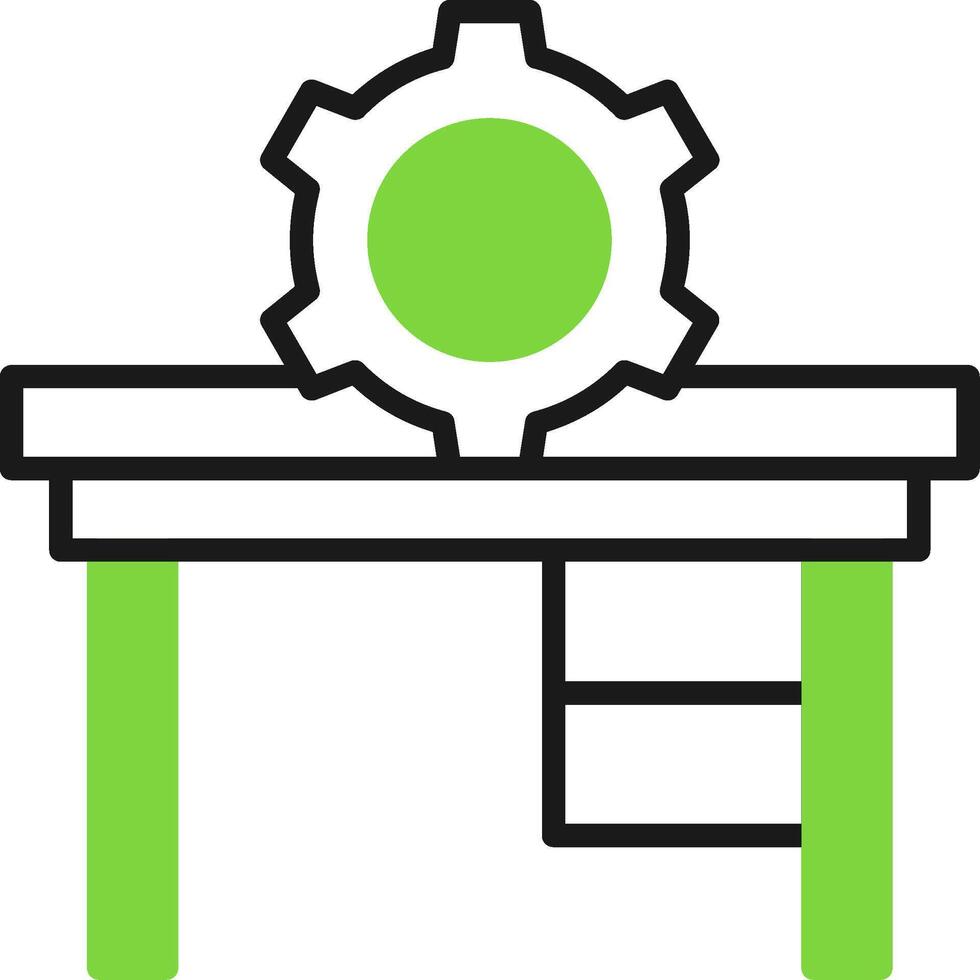 Desk Icon Design vector