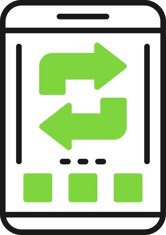 Refresh Icon Design Symbol vector