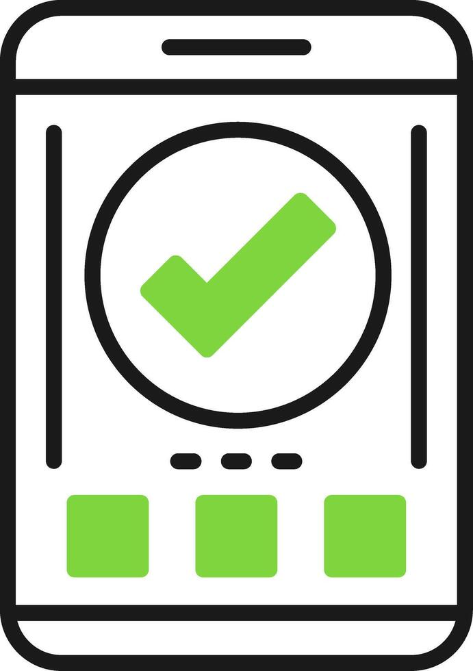 Checkmark Icon Design Symbol vector