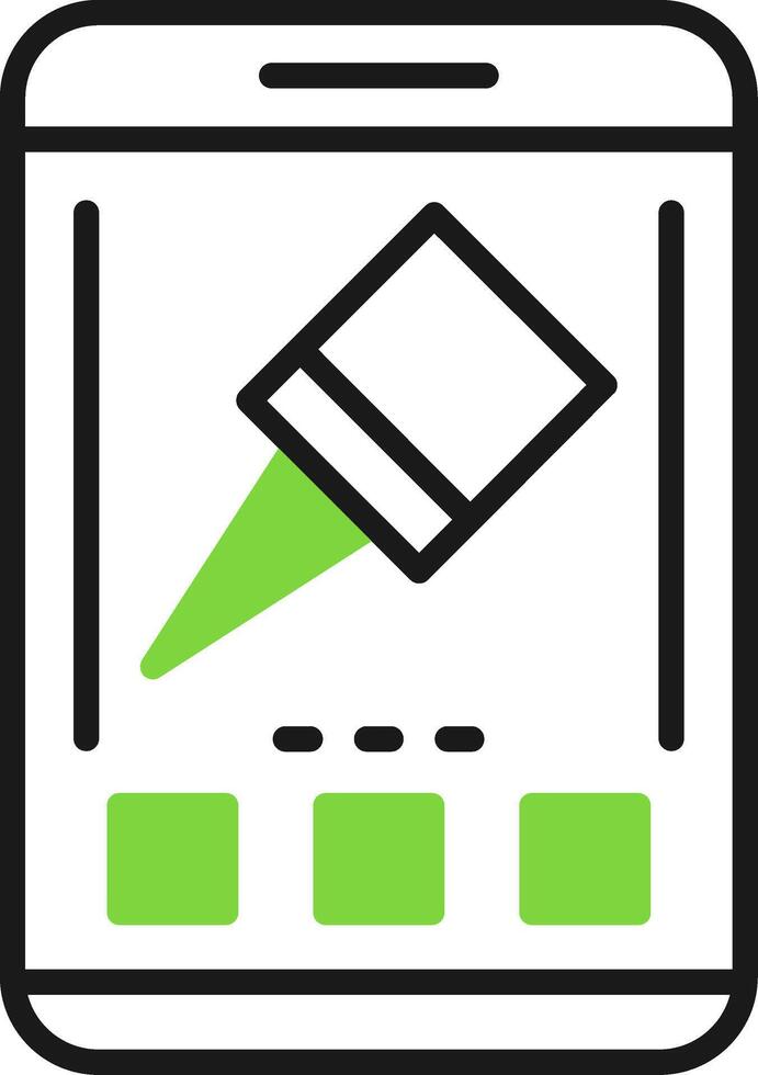 Pin Icon Design Symbol vector