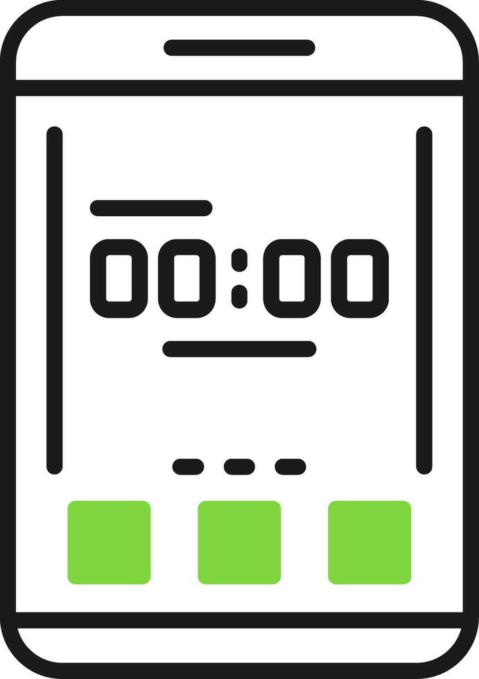 Clock Icon Design Symbol vector