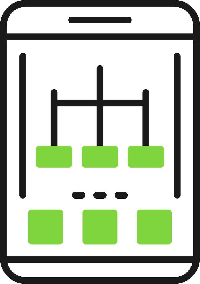 Network Icon Design Symbol vector