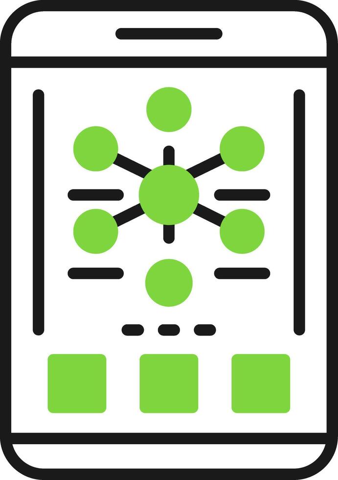 Graph Icon Design Symbol vector