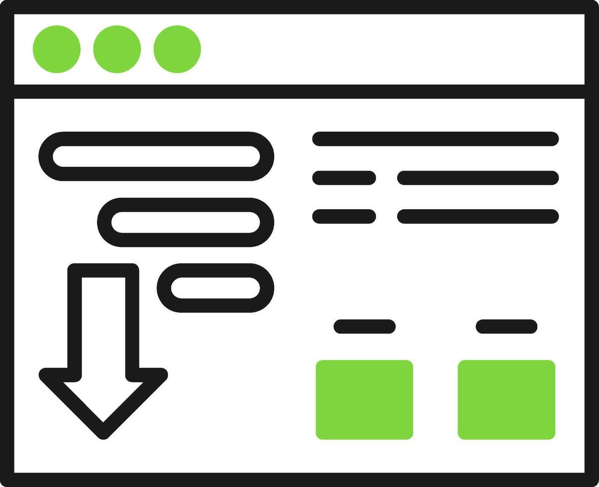 Sort Icon Design vector