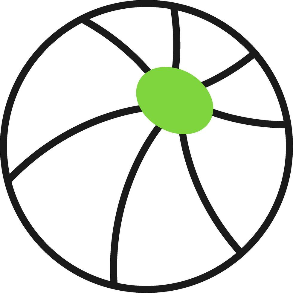 Beach ball Icon Design Symbol vector