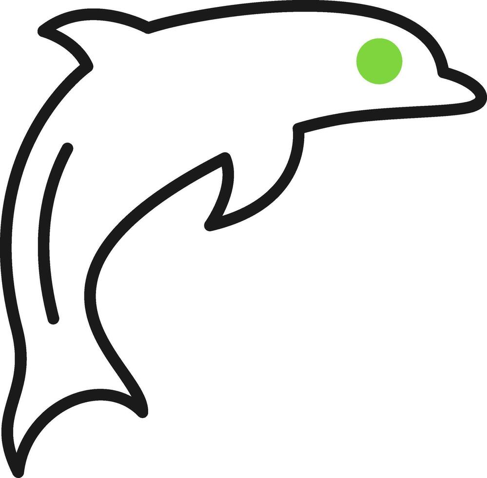 Dolphin Icon Design Symbol vector