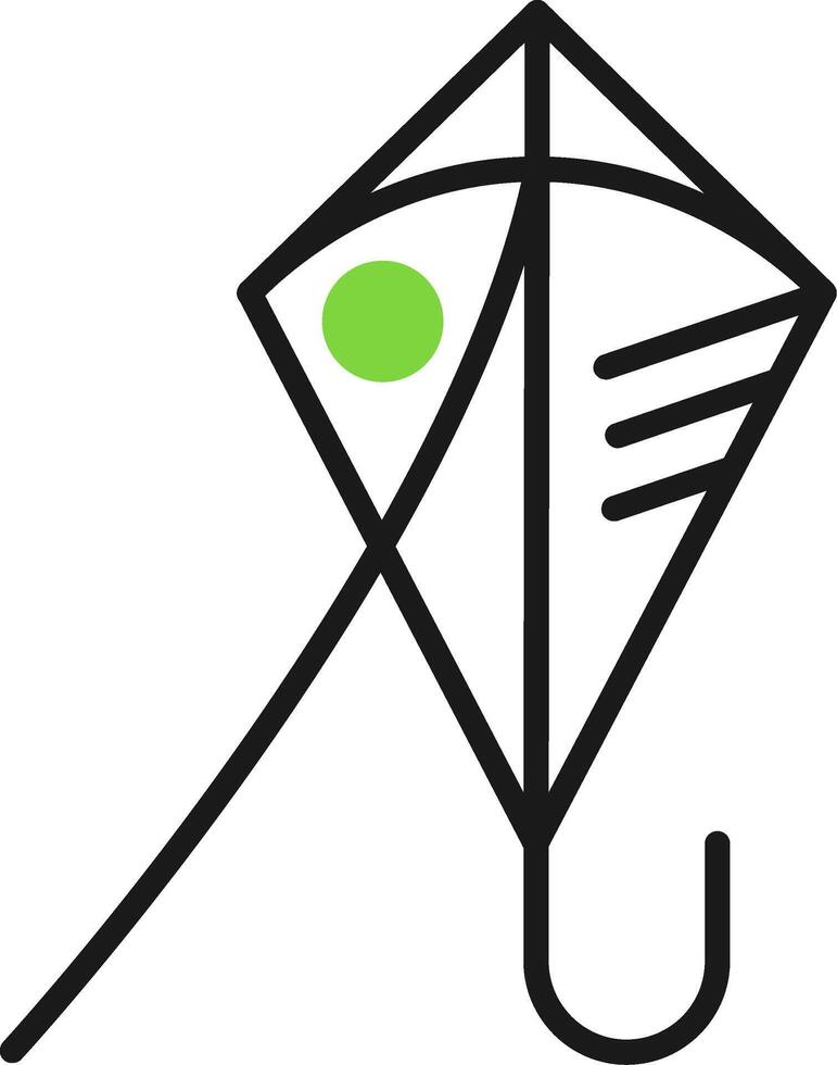Kite Icon Design Symbol vector