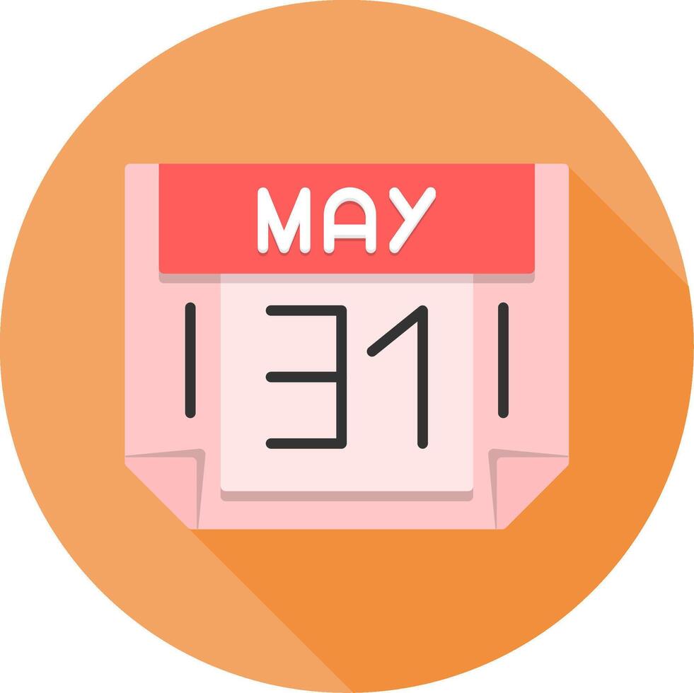 31 May Icon Design Symbol vector