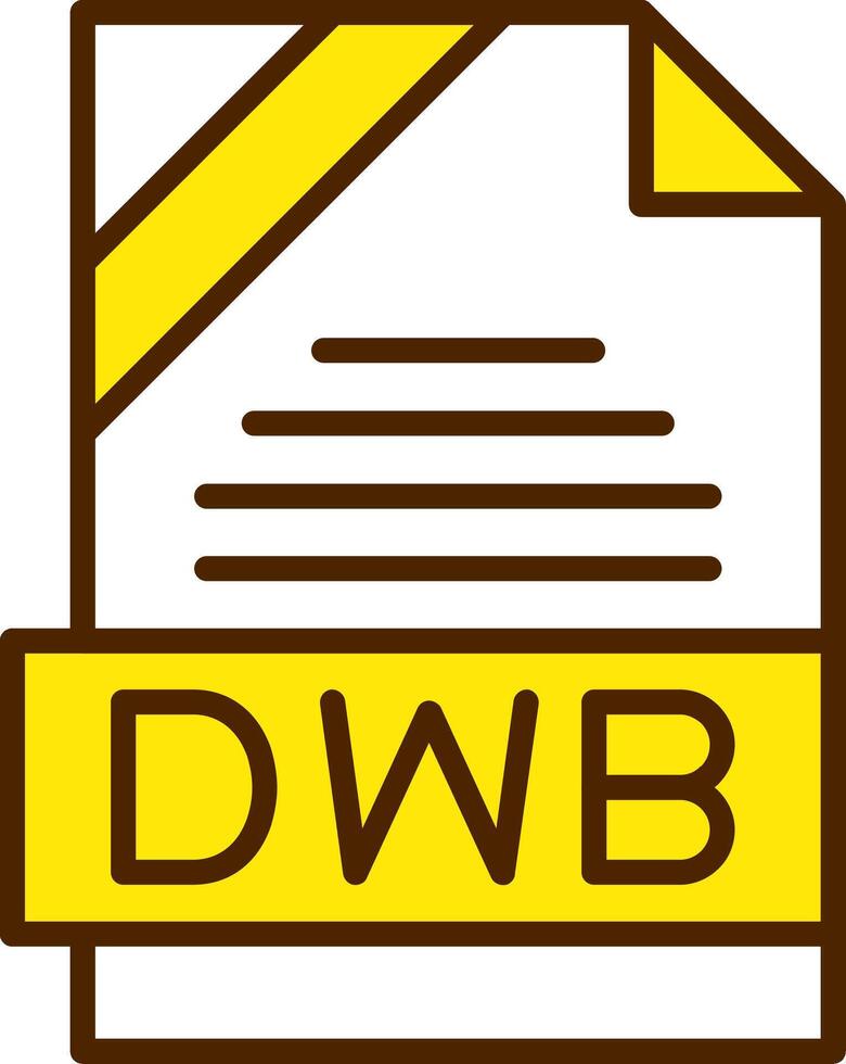 DWB Icon Design vector