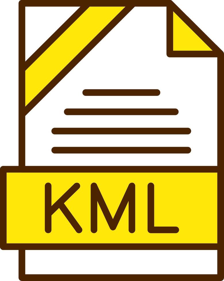 KML Icon Design vector