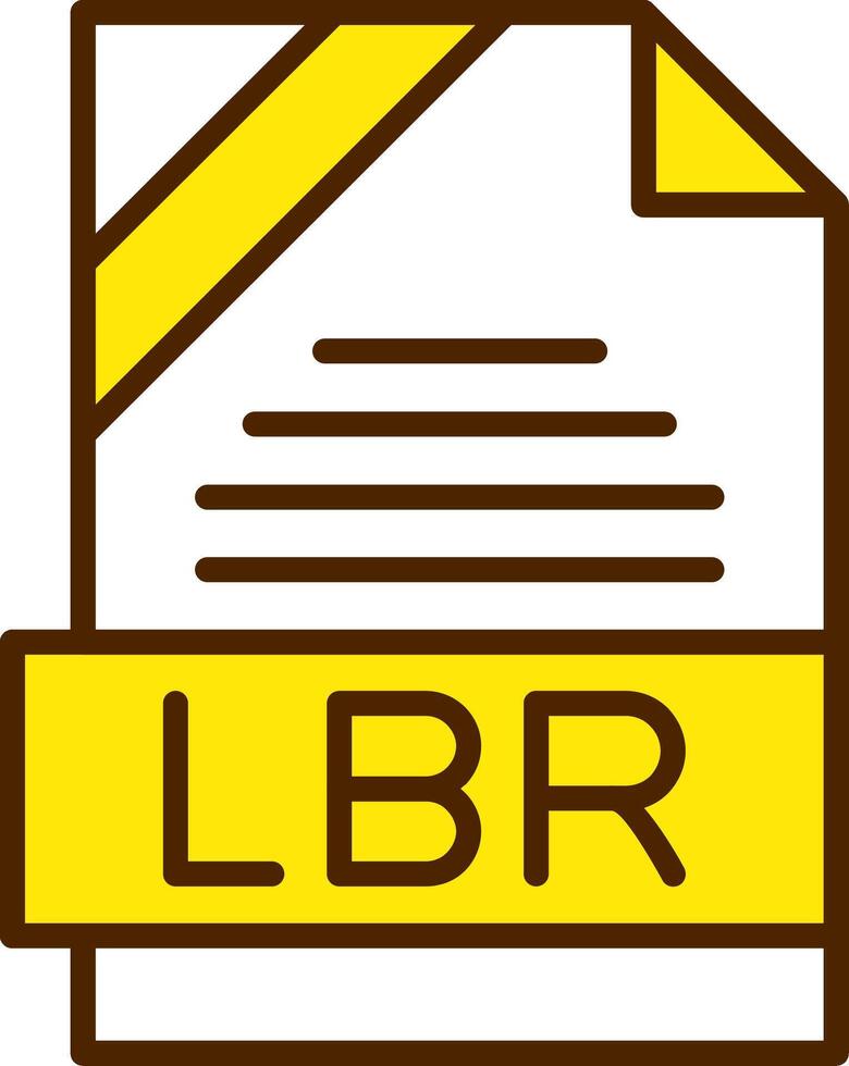 LBR Icon Design vector