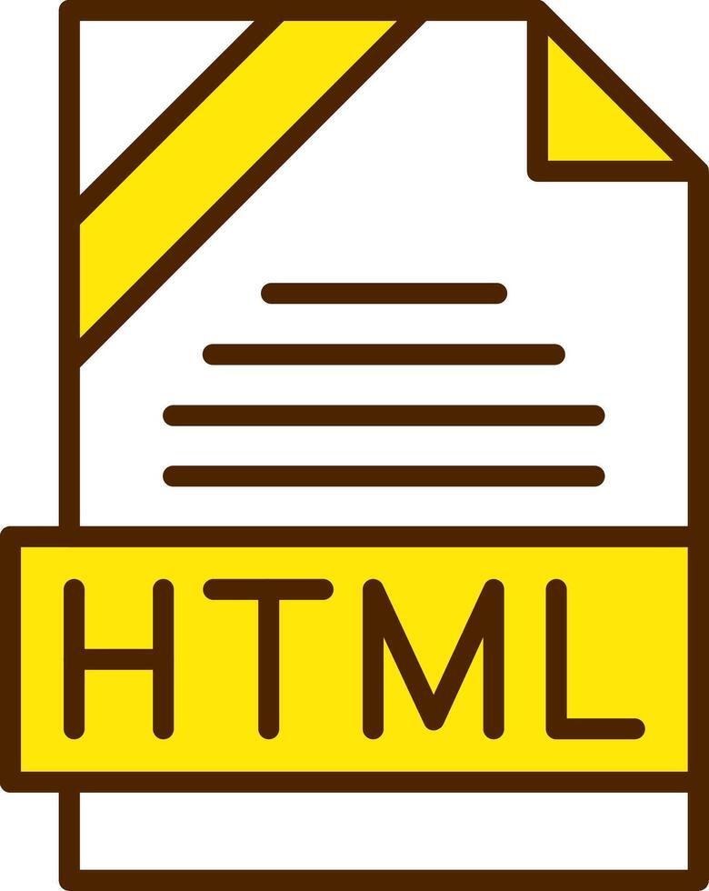 HTML Icon Design vector