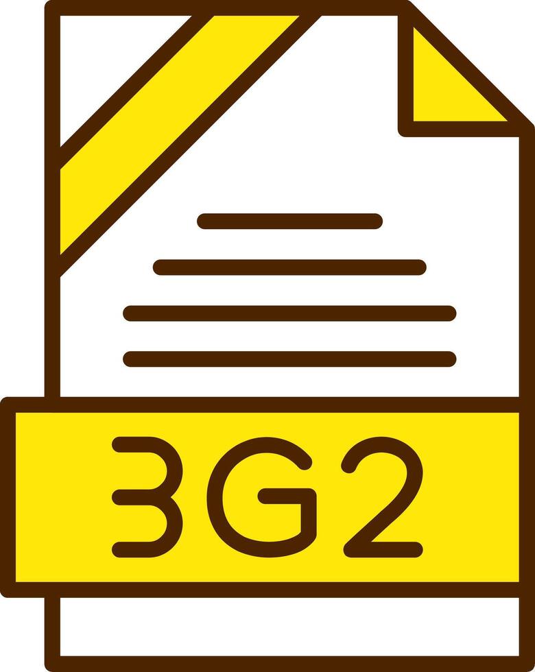 3G2 Icon Design vector