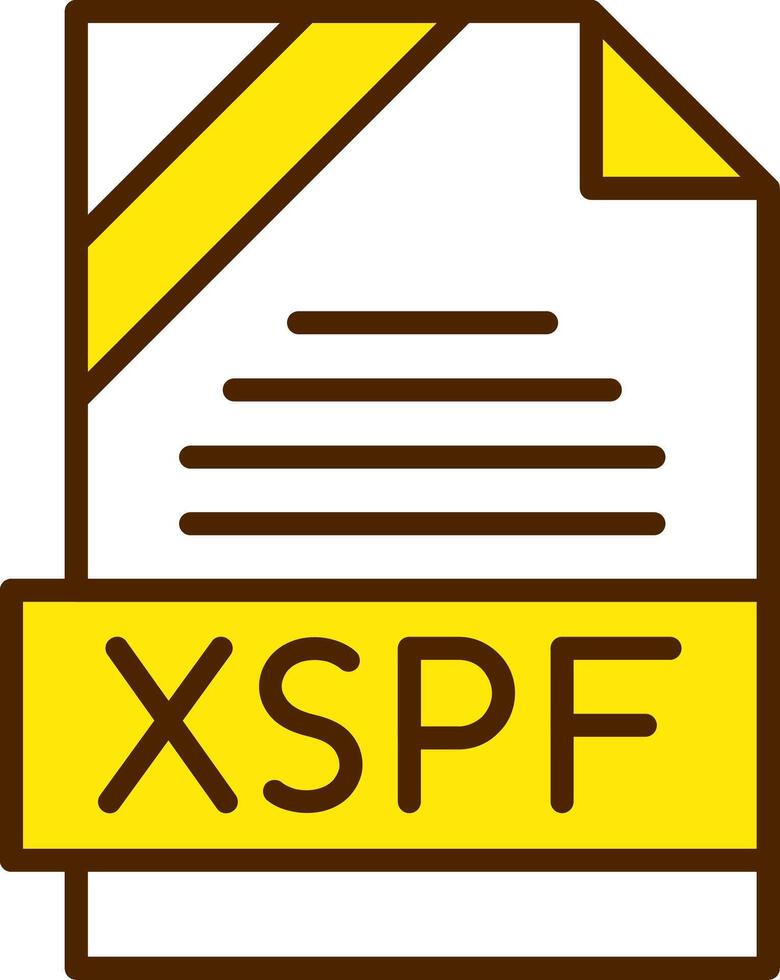 XSPF Icon Design vector