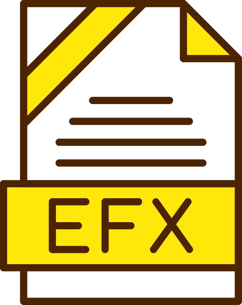 EFX Icon Design vector