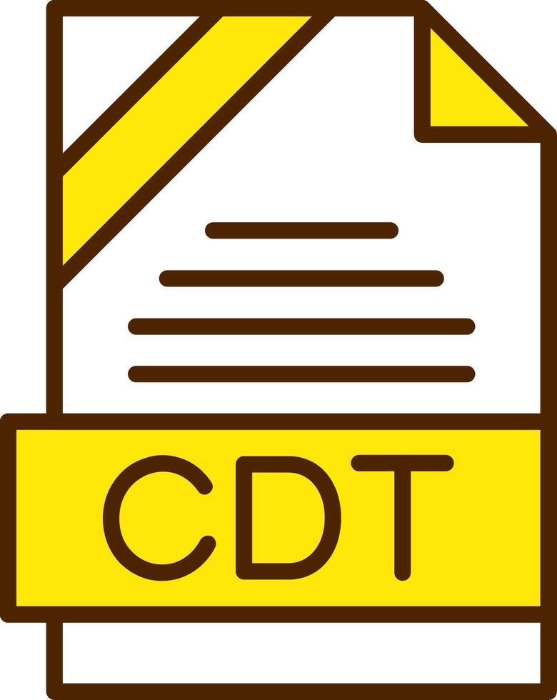 CDT Icon Design vector