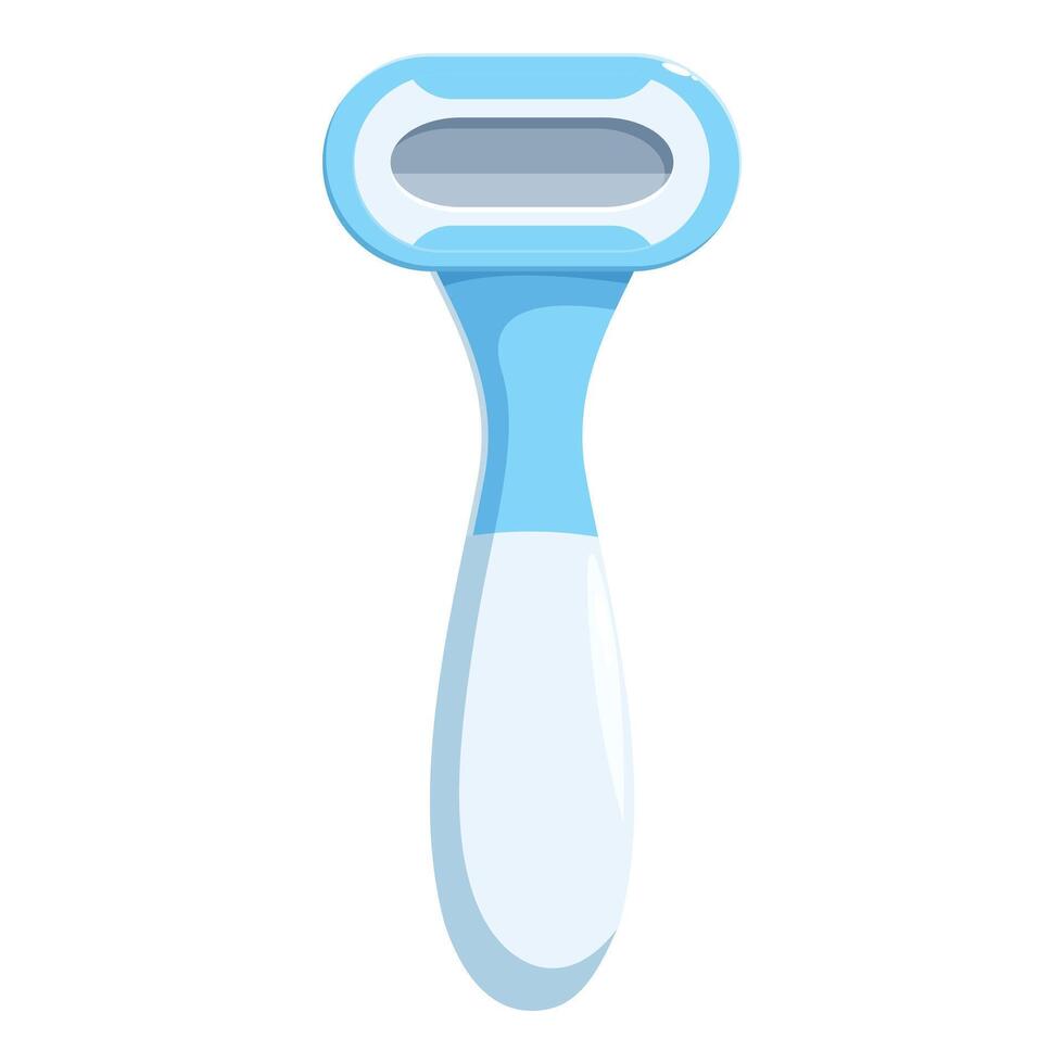 Modern electric lint remover presenting its functionality on white background vector