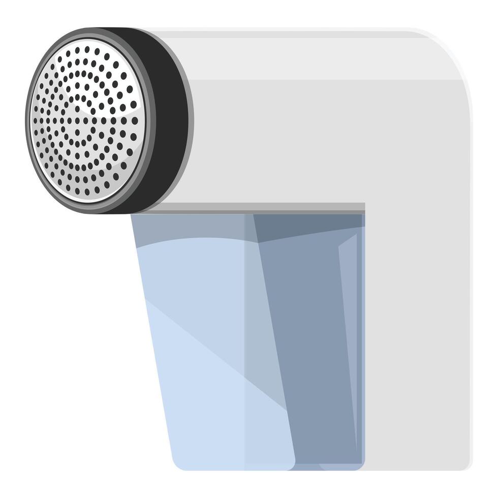 Modern lint remover cleaning clothes with sticky roller vector