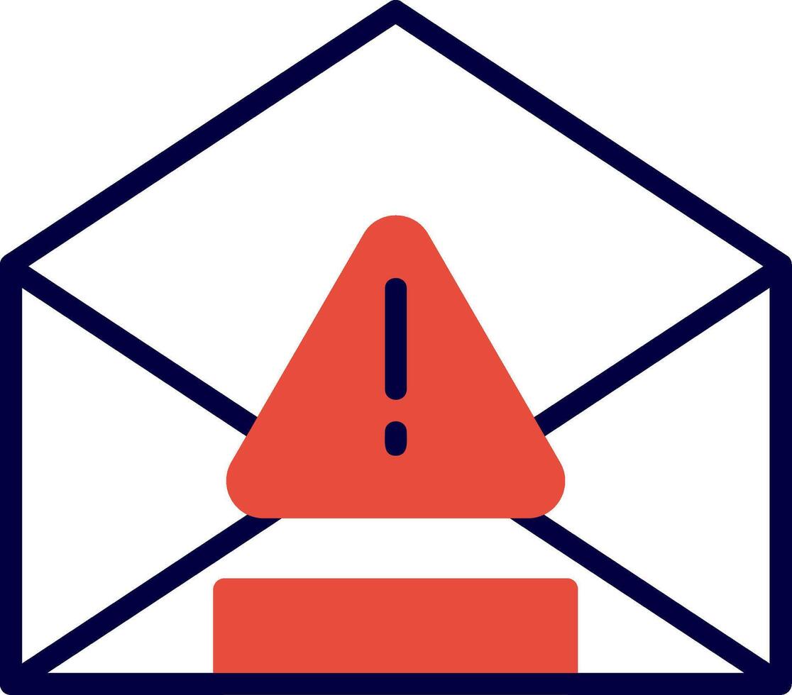 Hard Bounce Line Red Filled Icon vector