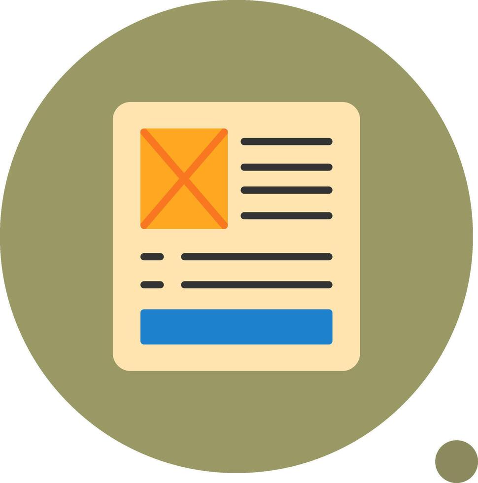 Latent Semantic Index Flat Shadow Icon vector