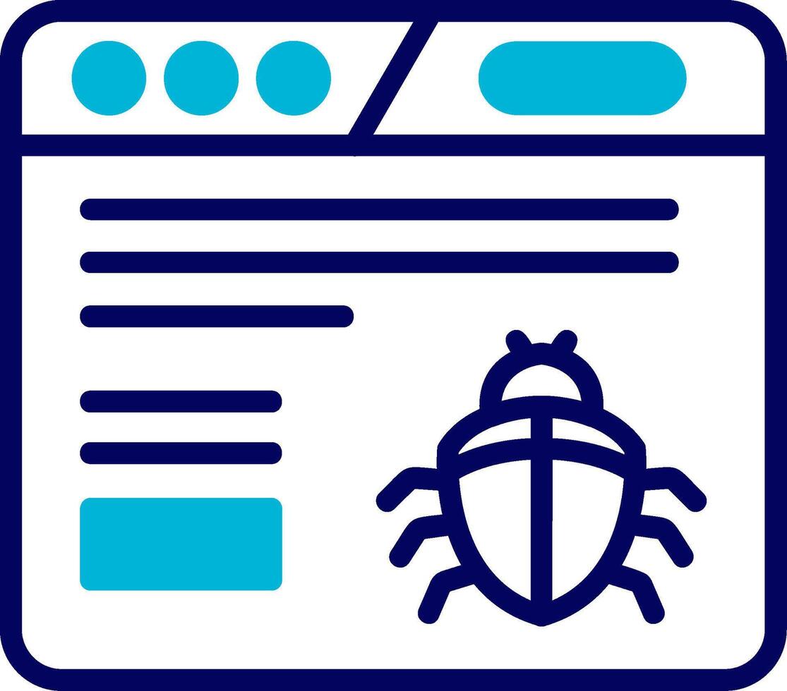 Crawler Blue Mixed Icon vector