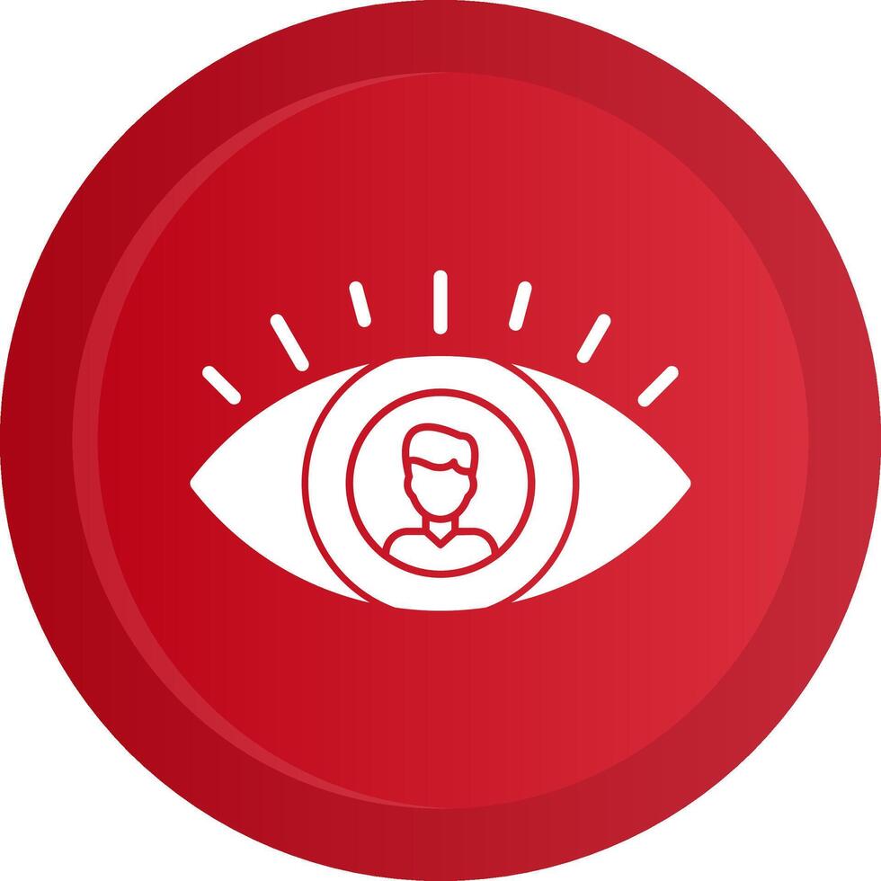Impressions Glyph Gradient Button Icon vector